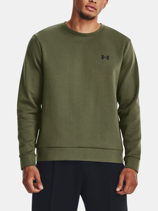 Under Armour Under Armour UA Unstoppable Flc Crew Majica dugih rukava zelena
