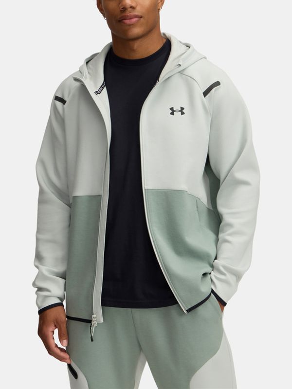Under Armour Under Armour UA Unstoppable Flc FZ HD EU Majica dugih rukava zelena