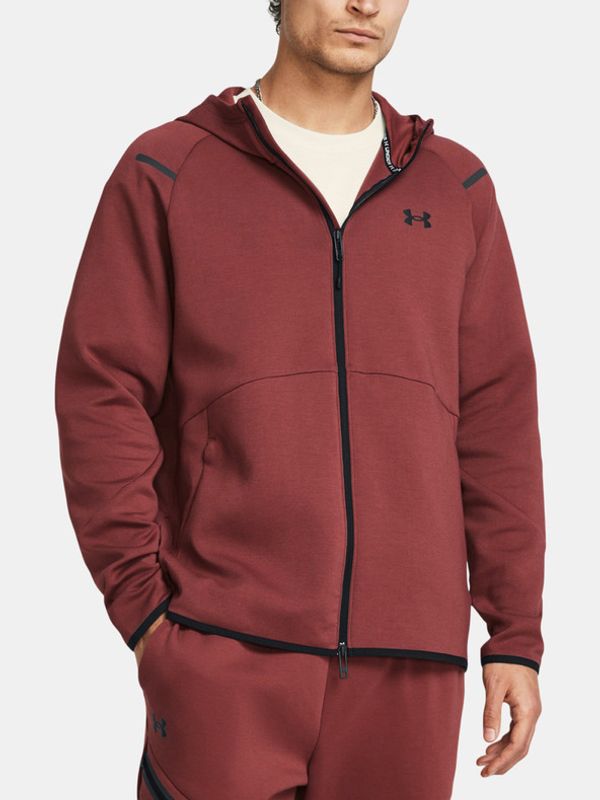 Under Armour Under Armour UA Unstoppable Flc FZ Majica dugih rukava crvena