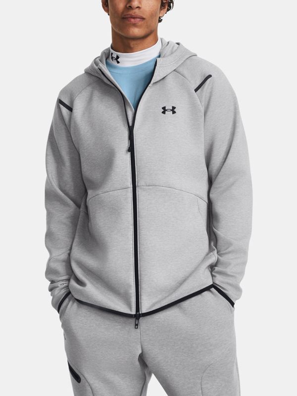 Under Armour Under Armour UA Unstoppable Flc FZ Majica dugih rukava siva
