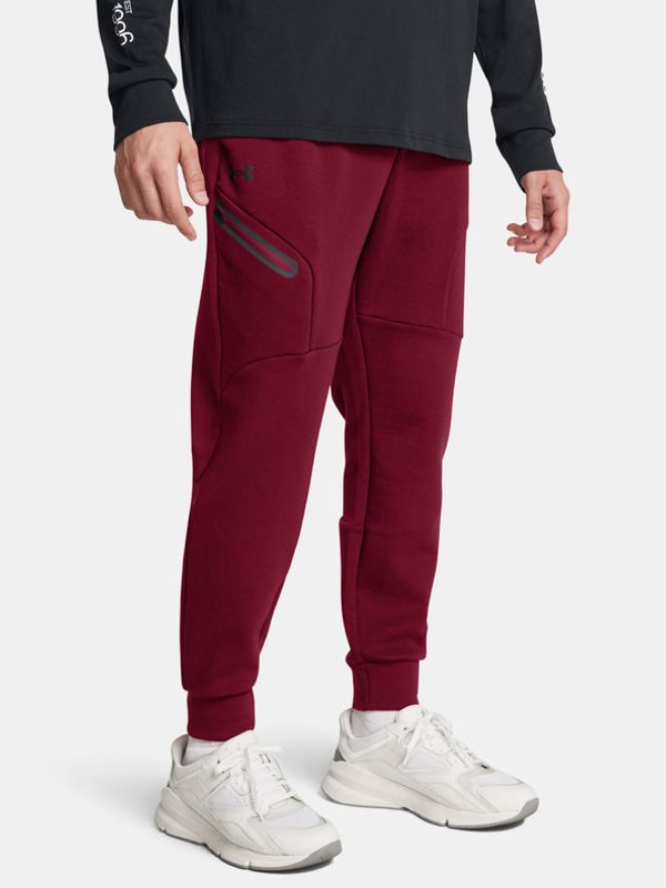 Under Armour Under Armour UA Unstoppable Flc Jgr EU Donji dio trenirke crvena