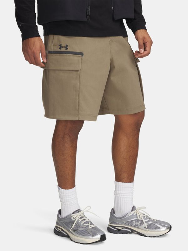 Under Armour Under Armour UA Unstoppable Utility Kratke hlače smeđa