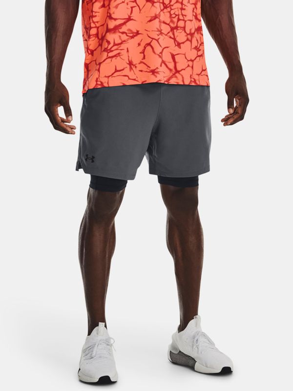 Under Armour Under Armour UA Vanish Woven 2in1 Kratke hlače siva