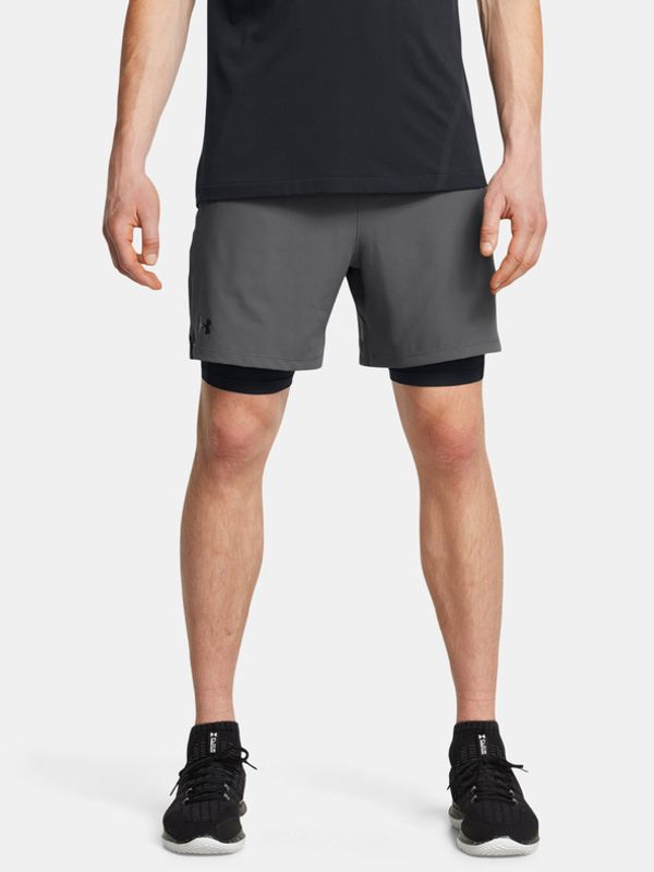 Under Armour Under Armour UA Vanish Woven 2in1 Kratke hlače siva