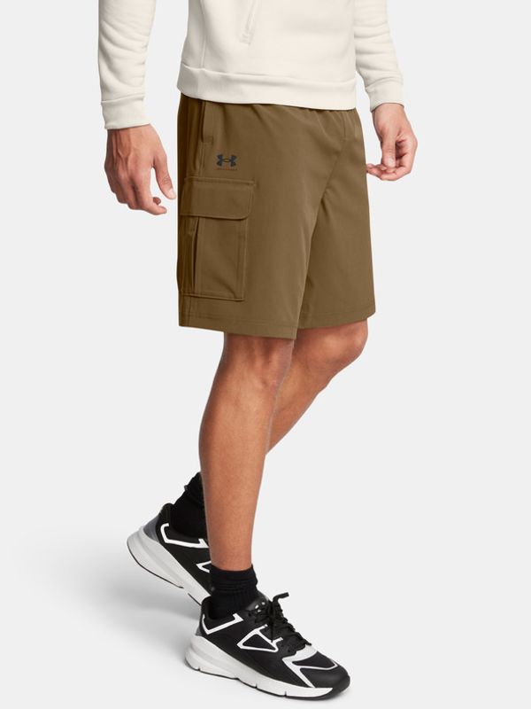 Under Armour Under Armour UA Vibe Woven Cargo Kratke hlače smeđa