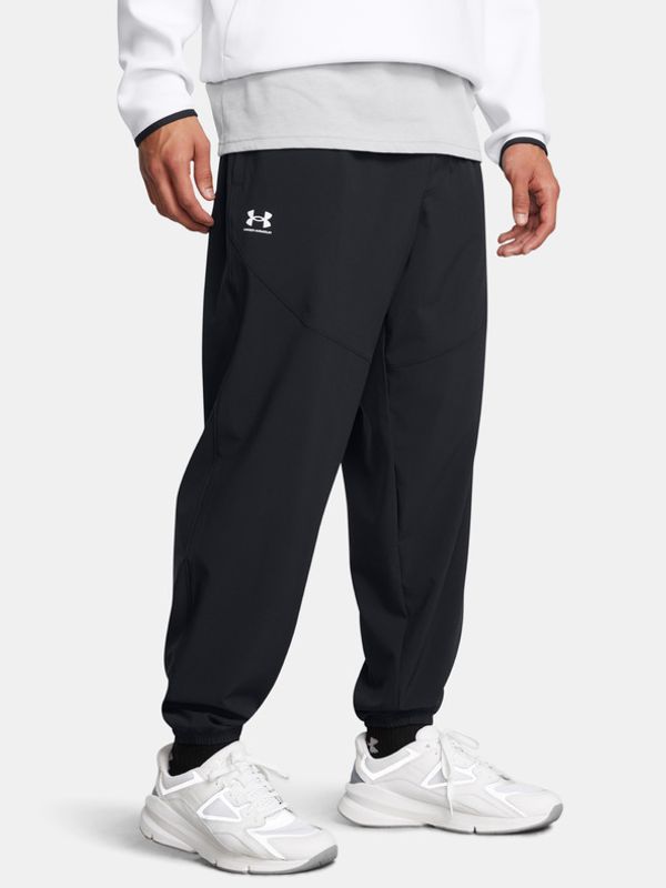 Under Armour Under Armour UA Vibe Woven Donji dio trenirke crna