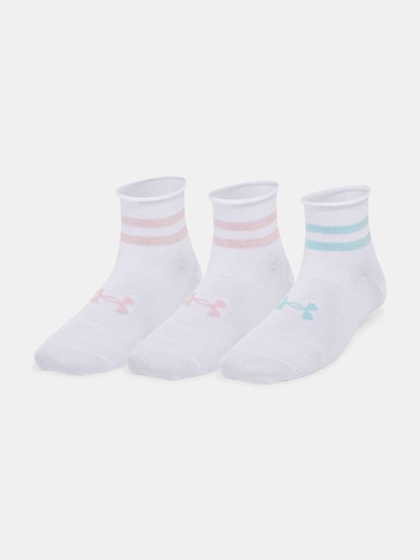 Under Armour Under Armour UA W Essential Nov Qtr 3-pack Čarape bijela