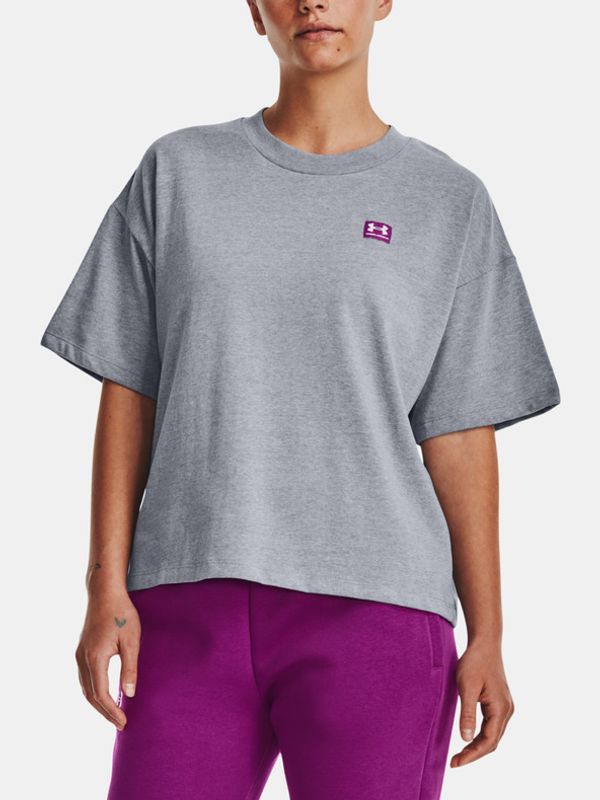 Under Armour Under Armour UA W Logo LC Oversized HW Majica siva
