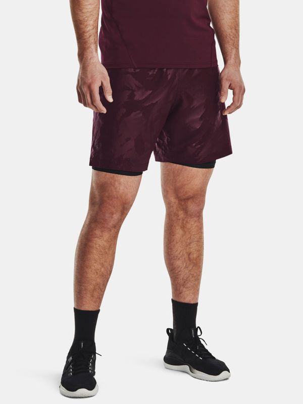 Under Armour Under Armour UA Woven Emboss Kratke hlače crvena