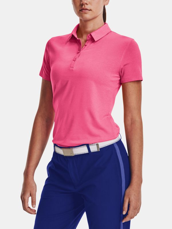 Under Armour Under Armour UA Zinger Short Sleeve Polo Majica ružičasta