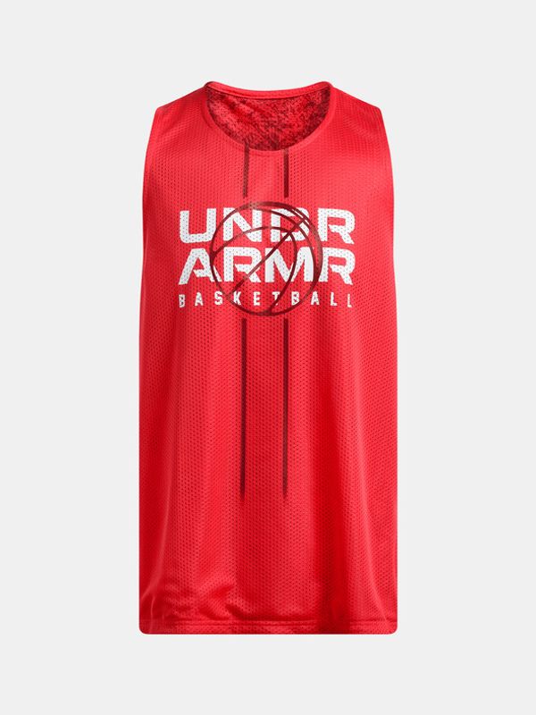 Under Armour Under Armour UA Zone Reversible Jsy Majica bez rukava crvena