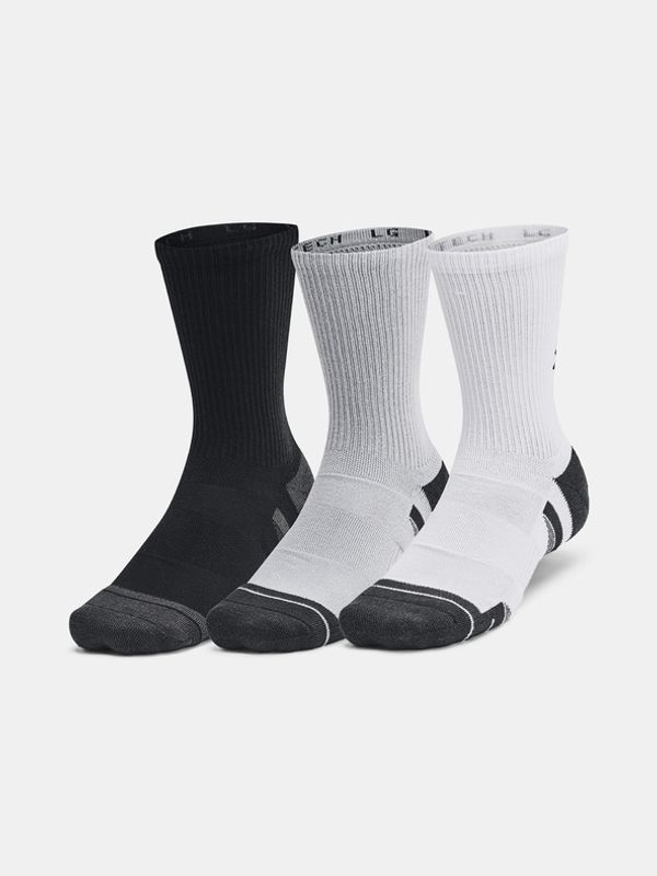 Under Armour Under Armour Unisex UA Perf Tech Crew Čarape 6 pari siva
