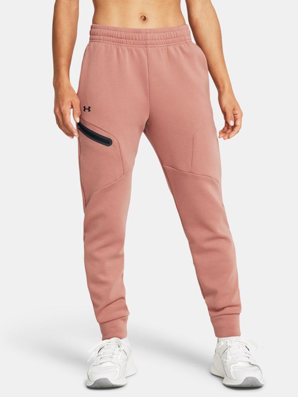 Under Armour Under Armour Unstoppable Flc Donji dio trenirke ružičasta