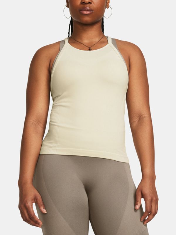 Under Armour Under Armour Vanish Elite Seamless Majica bez rukava bijela