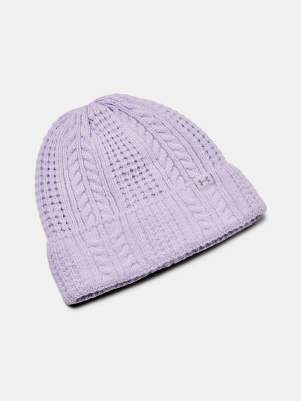 Under Armour Under Armour W Halftime Cable Knit Kapa ljubičasta