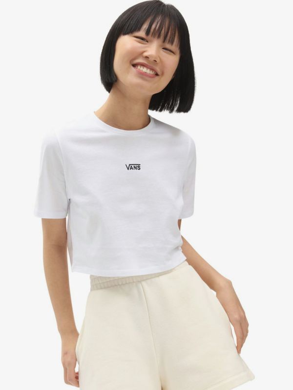 Vans Vans Flying V Crop Crew Majica bijela