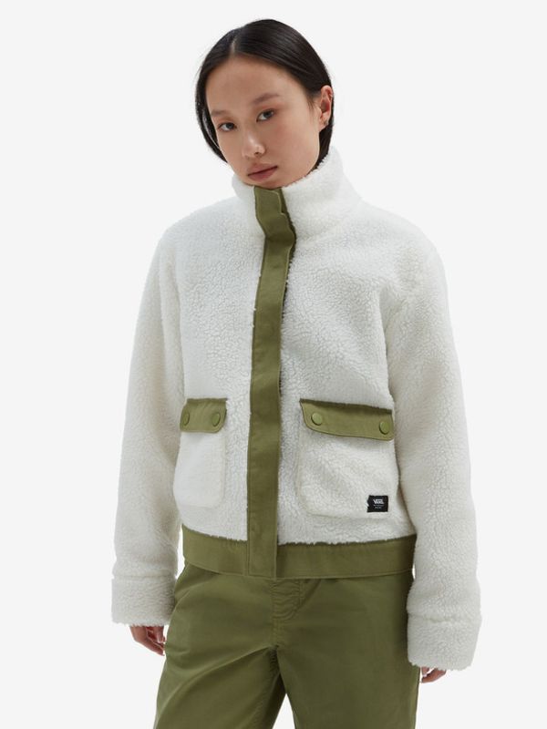 Vans Vans Tevis Sherpa Fleece Jakna bijela
