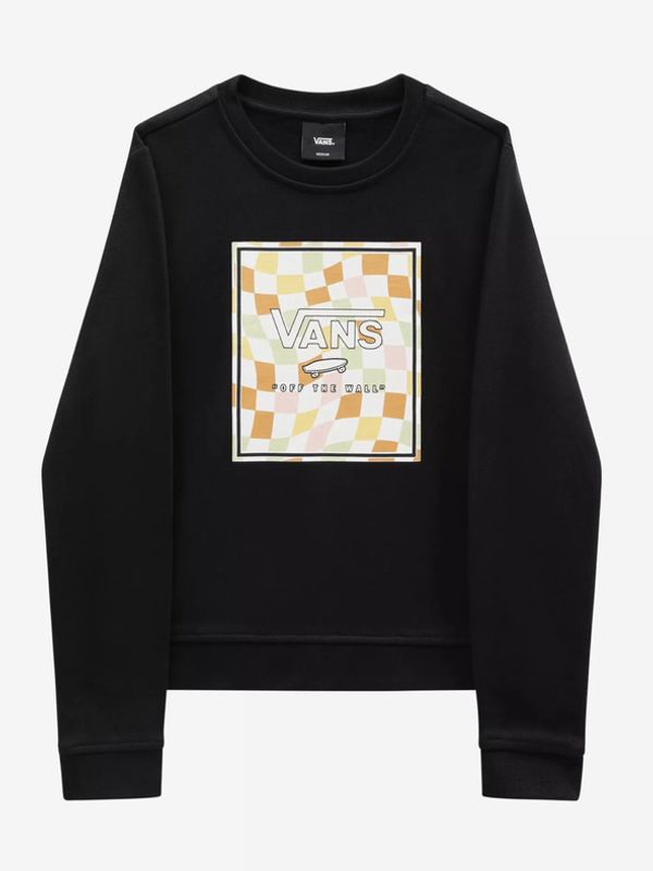 Vans Vans Wavy Check Box Logo Trenirka (gornji dio) dječja crna