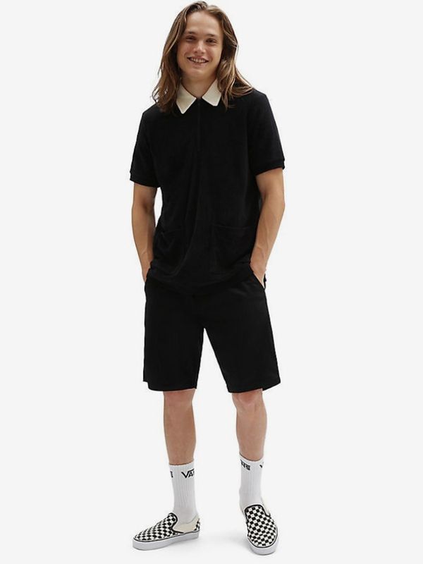Vans Vans WFH Half Zip Polo majica crna