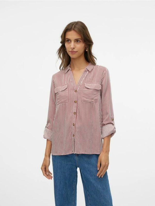 Vero Moda Vero Moda Bumpy Košulja crvena