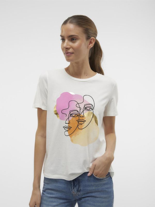 Vero Moda Vero Moda Facey Majica bijela