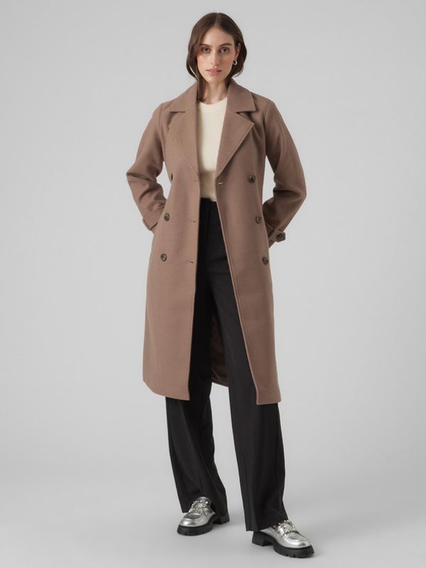 Vero Moda Vero Moda Fortunevega Kaput smeđa