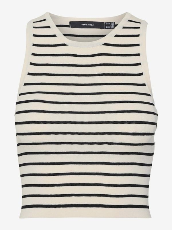 Vero Moda Vero Moda Ginny Majica bez rukava bijela