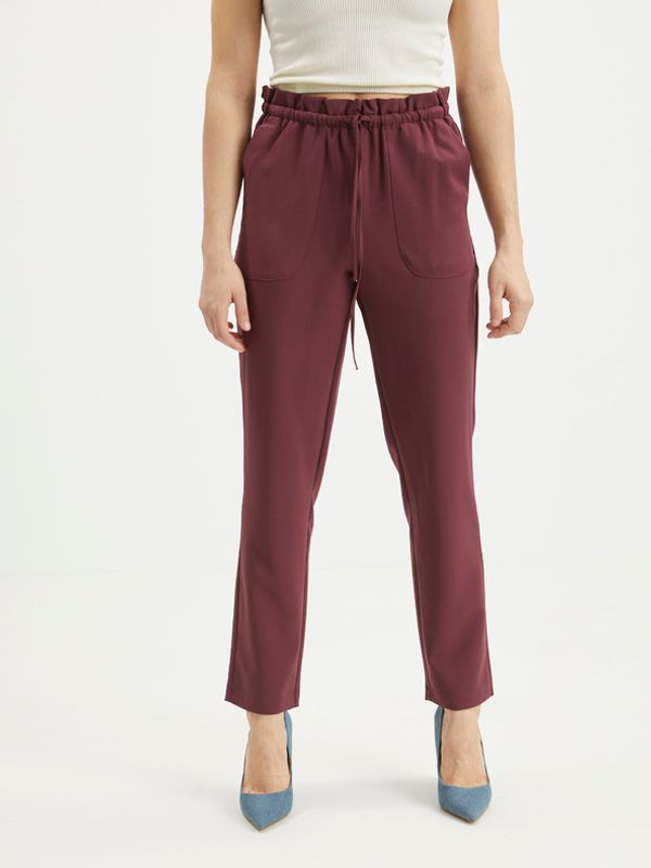 Vero Moda Vero Moda Hlače crvena