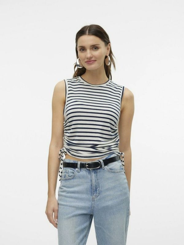 Vero Moda Vero Moda Holly Majica bez rukava bijela