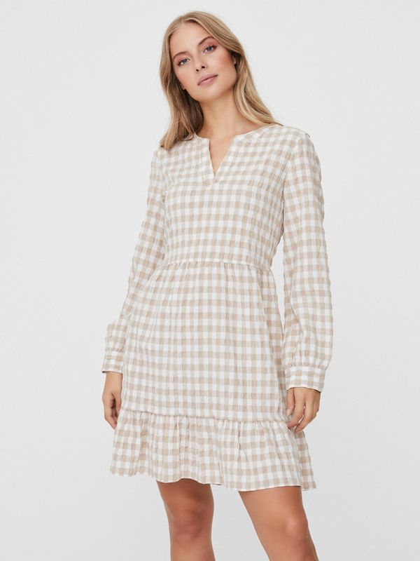 Vero Moda Vero Moda Kimi Haljina bež
