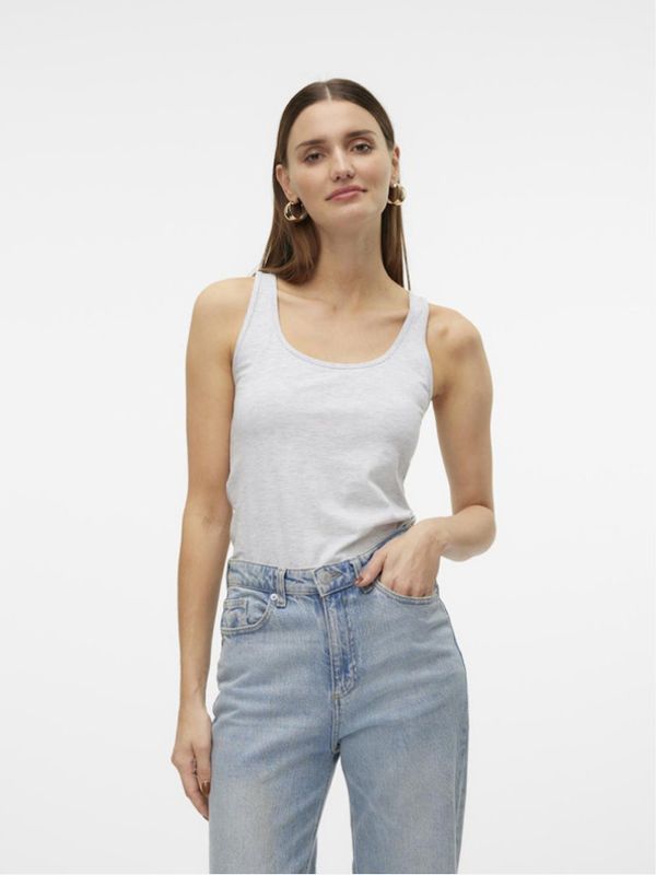 Vero Moda Vero Moda Lulu Majica bez rukava siva