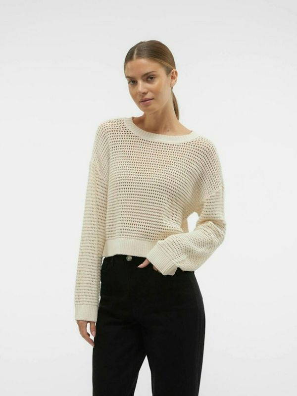 Vero Moda Vero Moda Madera Džemper bež