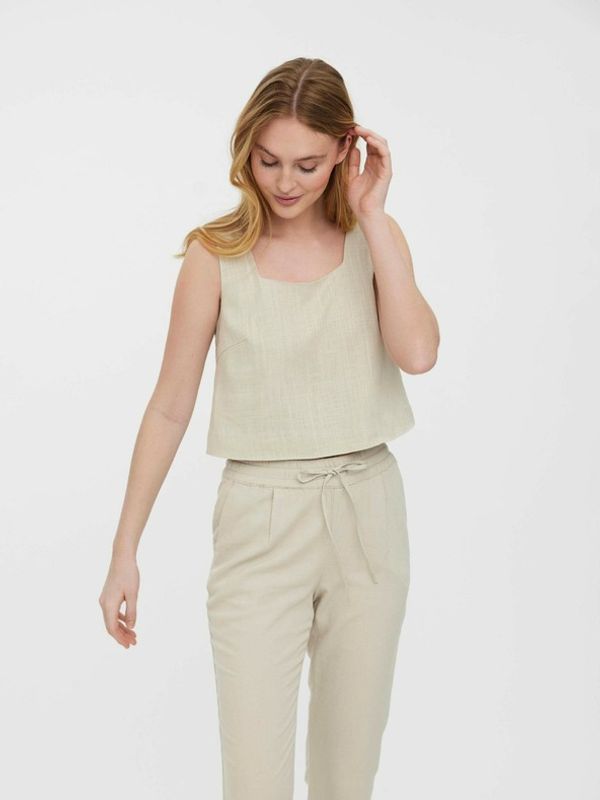 Vero Moda Vero Moda Majica bez rukava bež