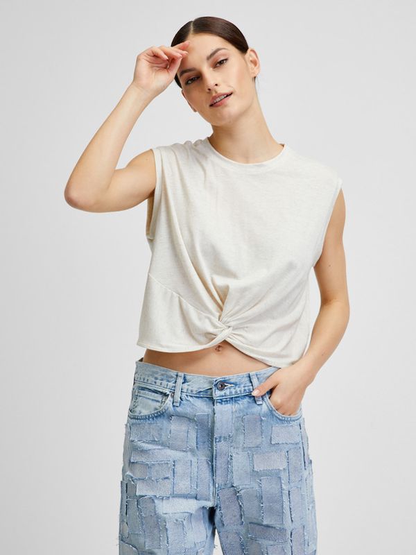 Vero Moda Vero Moda Majica bez rukava bijela