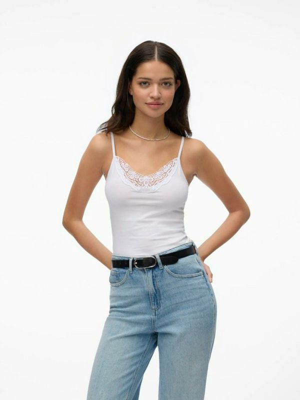 Vero Moda Vero Moda Majica bez rukava bijela
