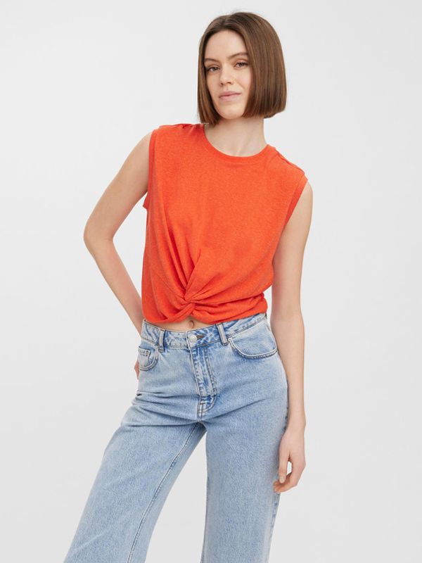Vero Moda Vero Moda Majica bez rukava crvena