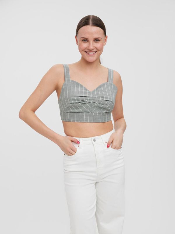 Vero Moda Vero Moda Majica bez rukava siva