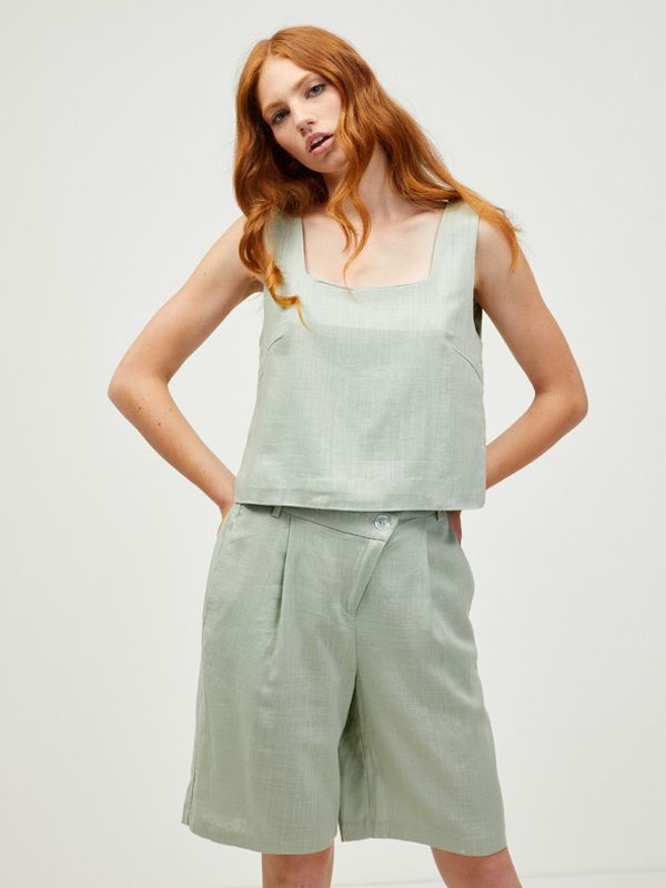 Vero Moda Vero Moda Majica bez rukava zelena