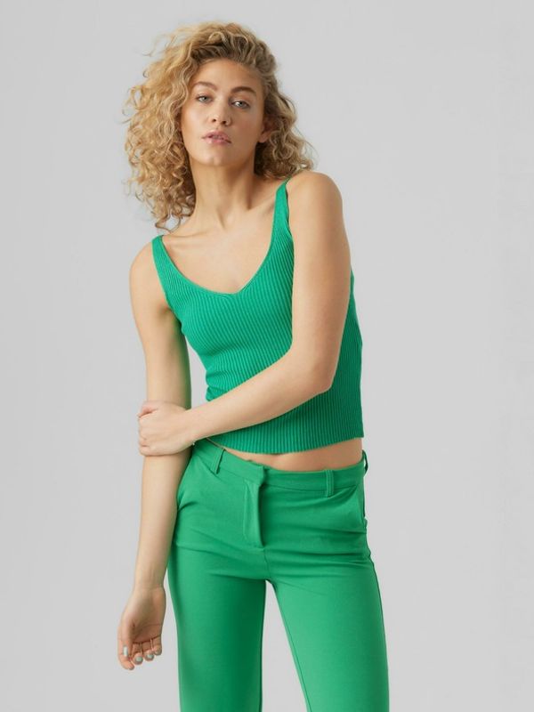 Vero Moda Vero Moda Majica bez rukava zelena