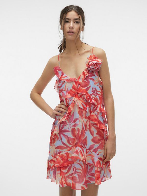 Vero Moda Vero Moda Marie Haljina crvena