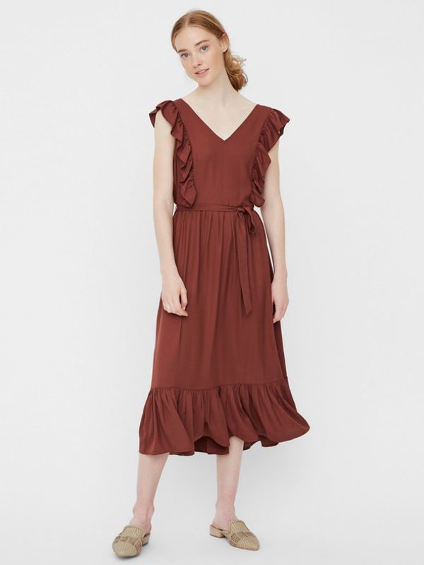Vero Moda Vero Moda Odette Haljina smeđa