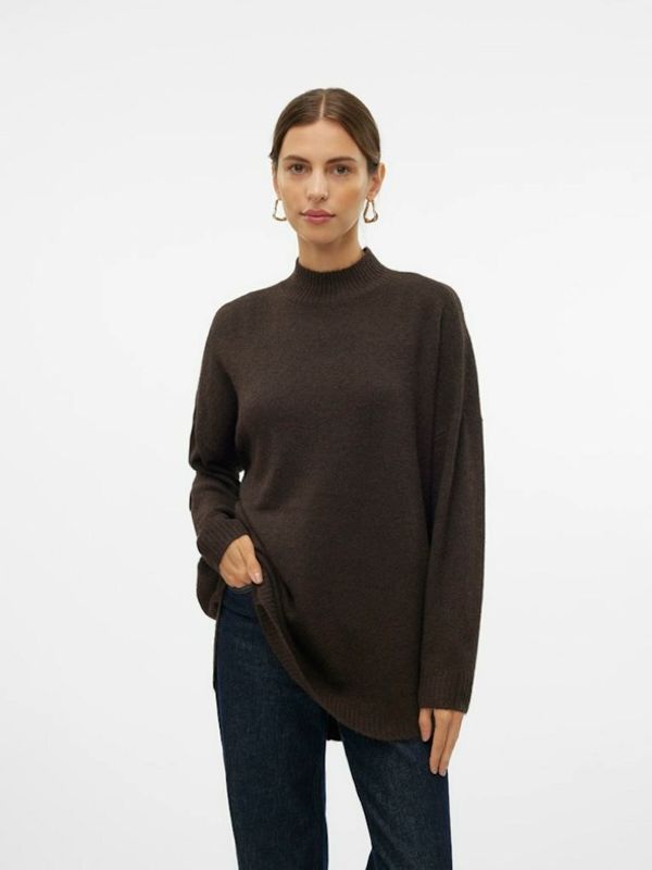 Vero Moda Vero Moda Plaza Džemper smeđa