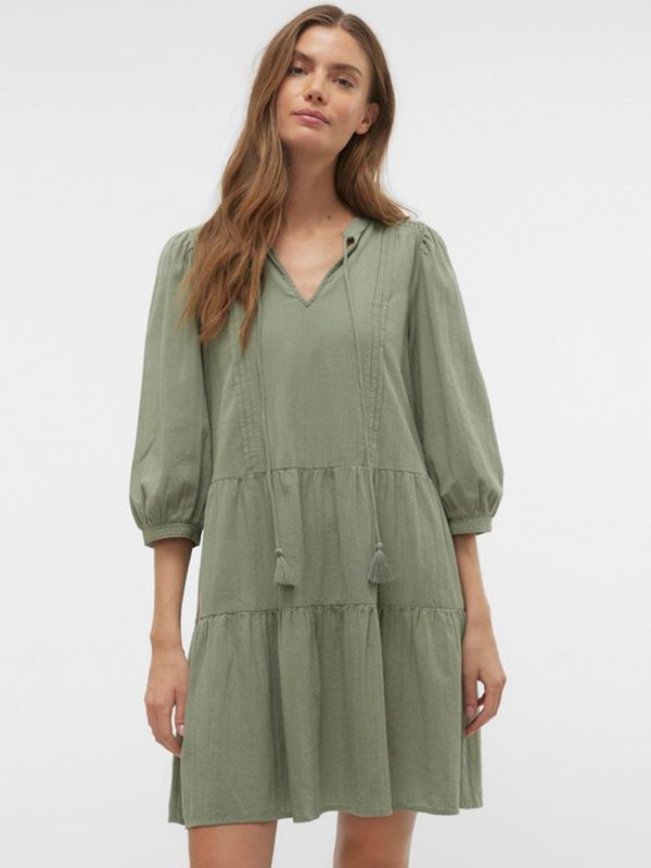 Vero Moda Vero Moda Pretty Haljina zelena
