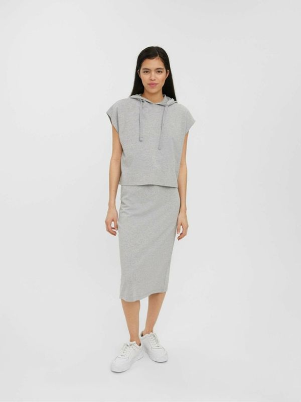 Vero Moda Vero Moda Renew Majica dugih rukava siva