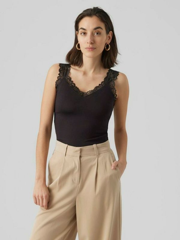 Vero Moda Vero Moda Rosa Majica bez rukava crna