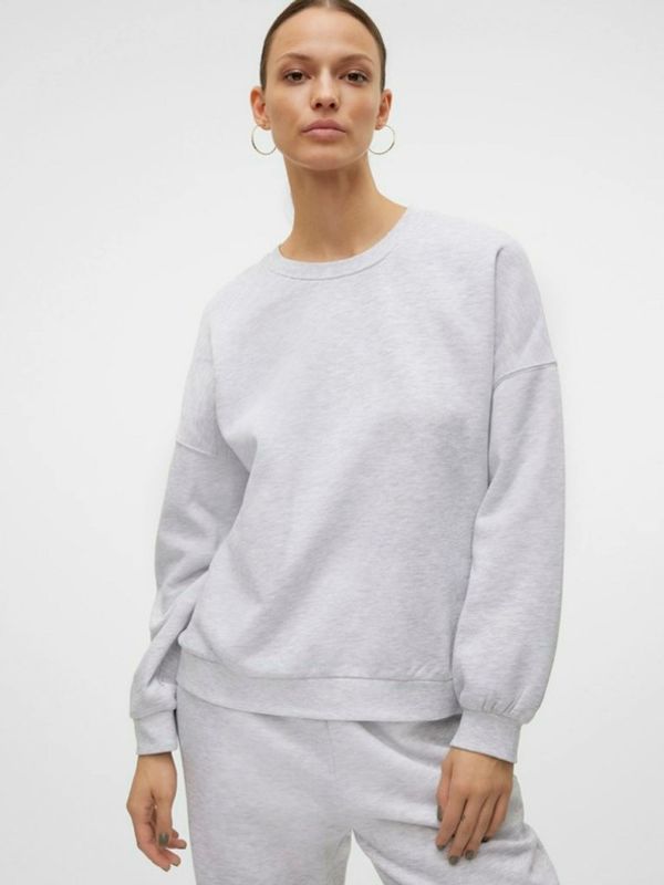 Vero Moda Vero Moda Sonja Majica dugih rukava siva