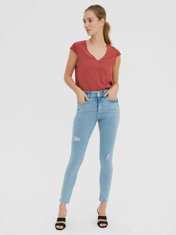 Vero Moda Vero Moda Traperice plava