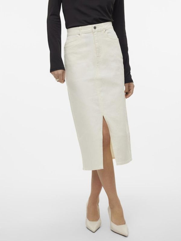 Vero Moda Vero Moda Veri Suknja bijela