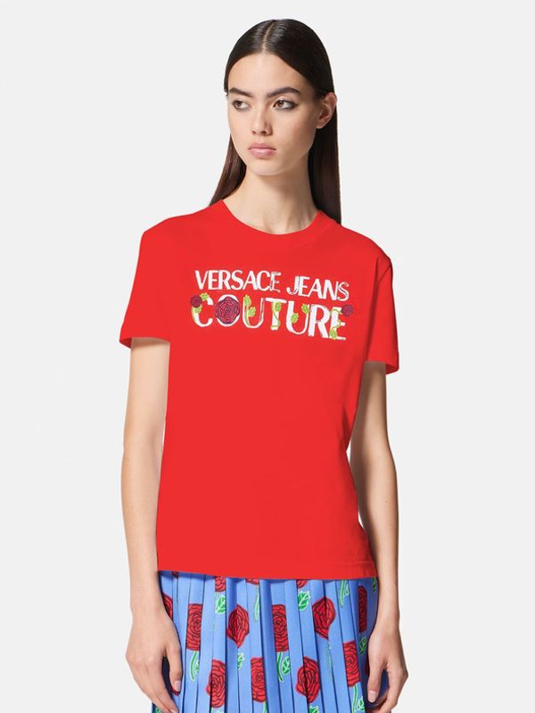 Versace Jeans Couture Versace Jeans Couture Majica crvena