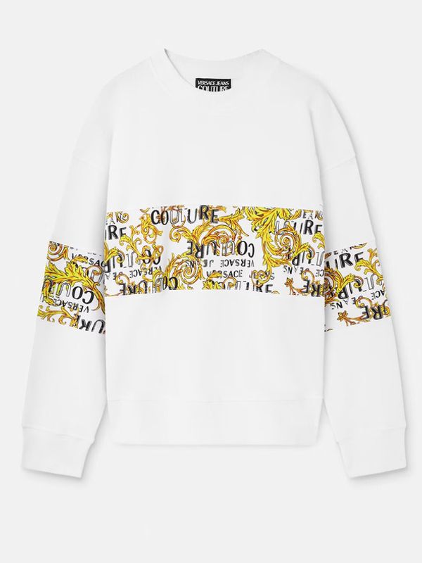 Versace Jeans Couture Versace Jeans Couture Majica dugih rukava bijela